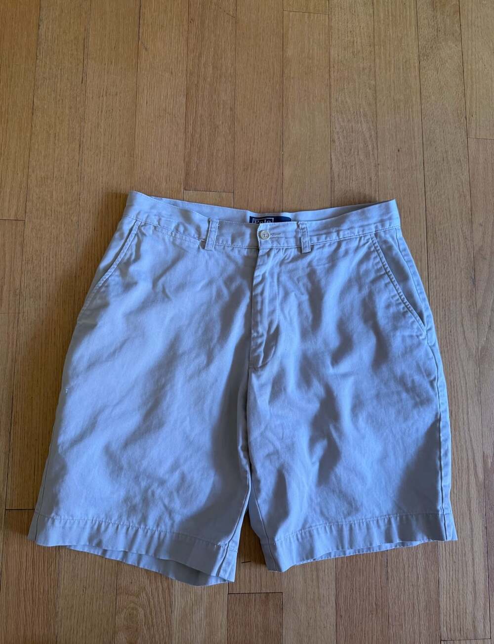Polo by Ralph Lauren Prospect Short 100% Cotton Beige Shorts Size 32